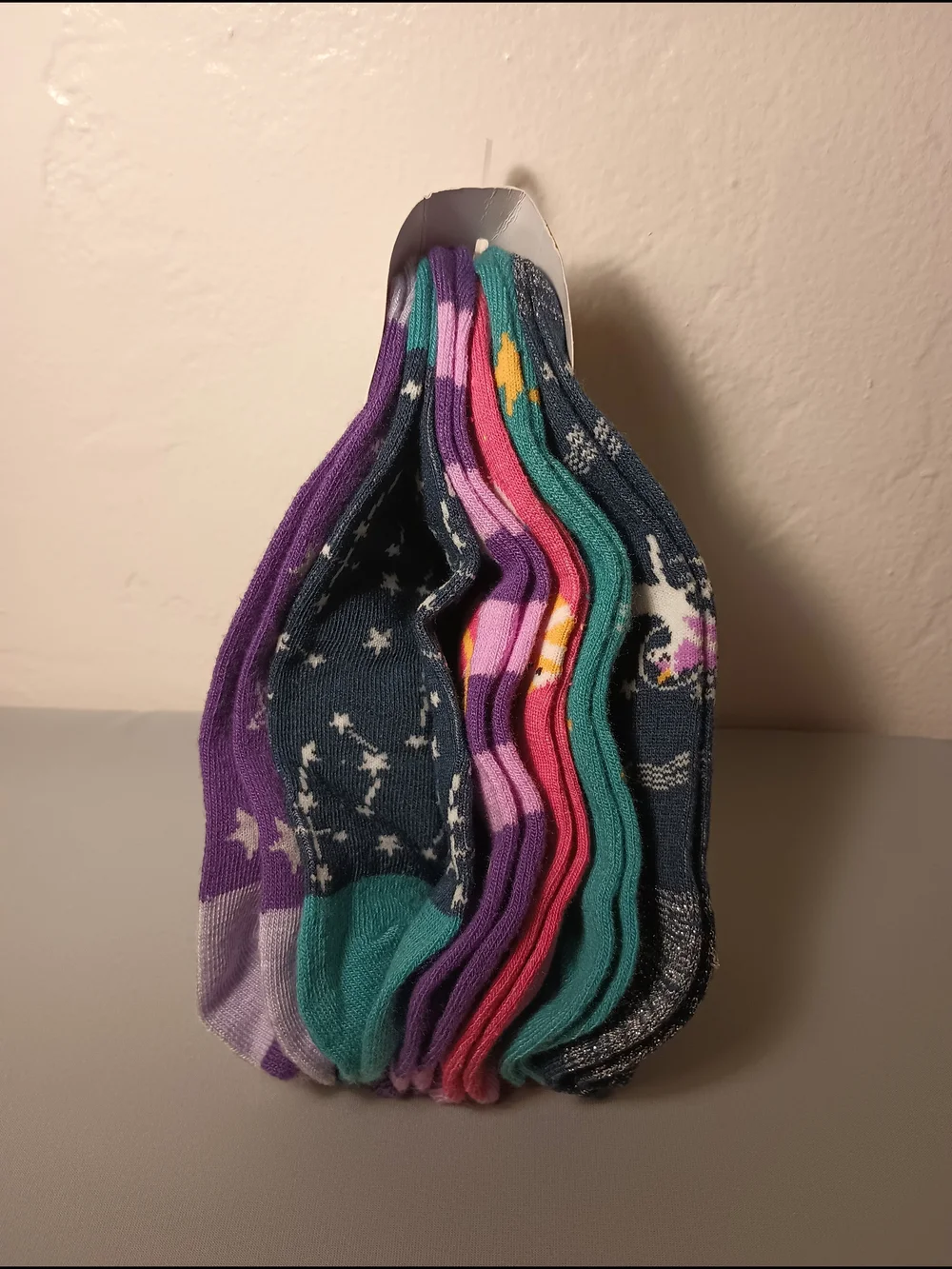 Wonder Nation Girls' No Show Socks